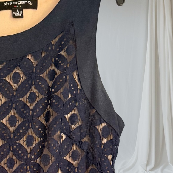 Sharagano Navy and Beige Mini Dress
Size 8 - Picture 6 of 6